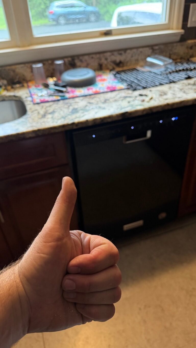 KitchenAid dishwasher operating after repair in West Caldwell NJ