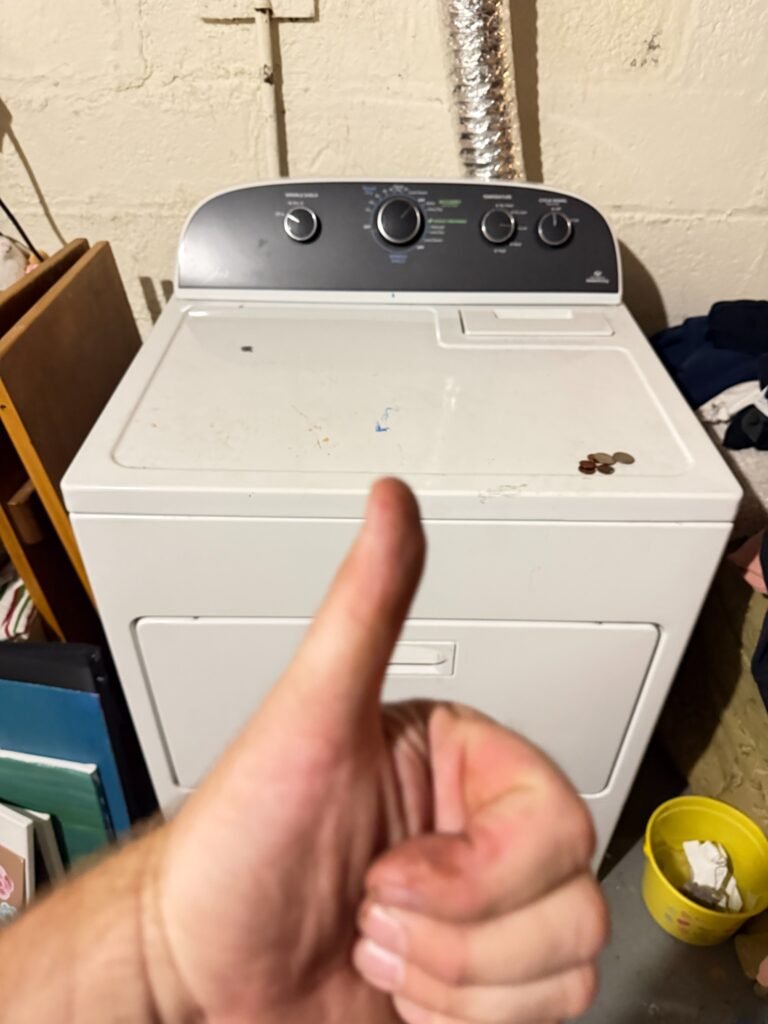 Whirlpool Dryer Roller and Belt Repair Completed in Montclair, NJ